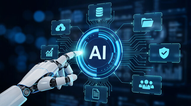 Artificial intelligence enterprise platform integrating cloud, cybersecurity, analytics, automation and collaborative digital operations