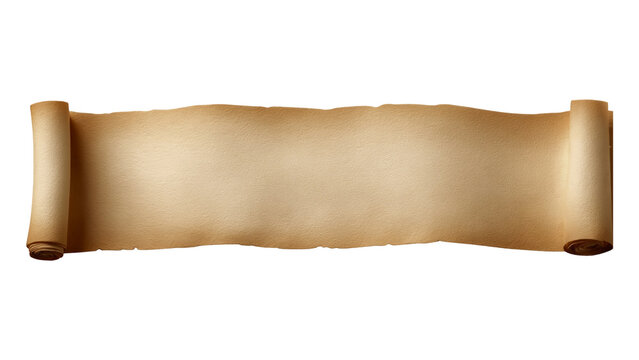 old paper scroll with wax