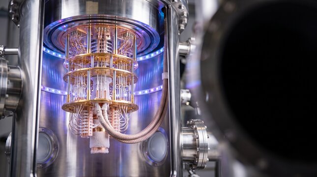 Cryogenic Quantum Computer Processor Unit in Laboratory Setup