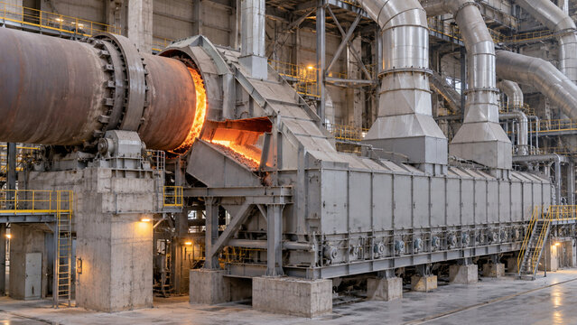 Rotary Kiln and Enclosed Grate Cooler