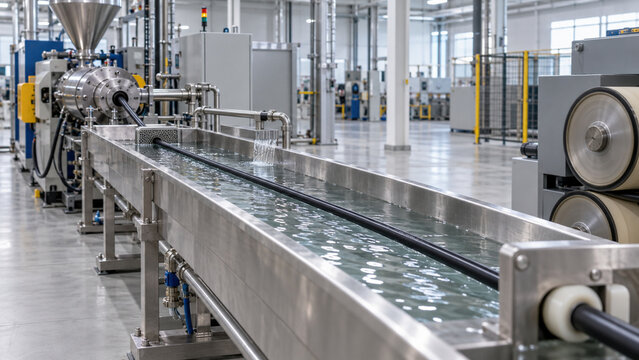 Electrical Cable Extrusion Cooling Line