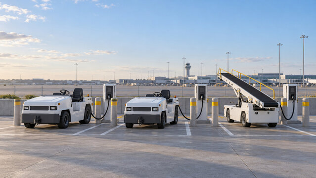 Electric Airport Ground Support Charging