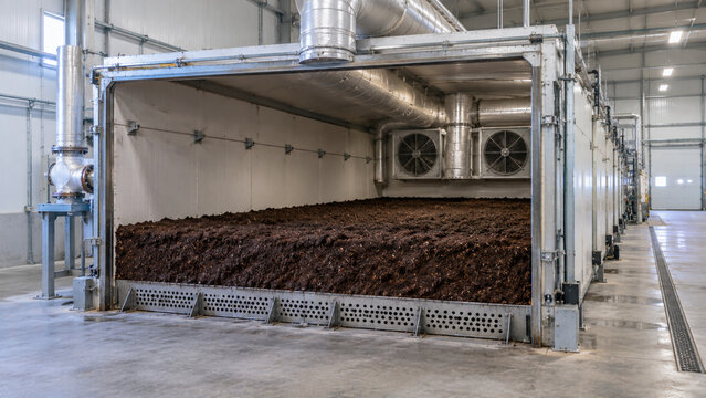 Mushroom Substrate Pasteurization Tunnel