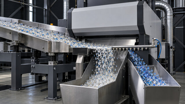 Plastic Flake Optical Sorting Machine