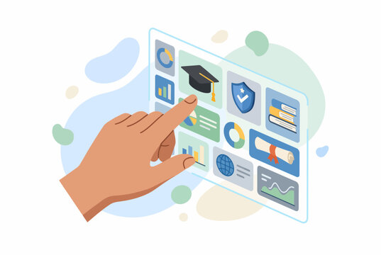 Digital Education Management and Student Data Protection Concept