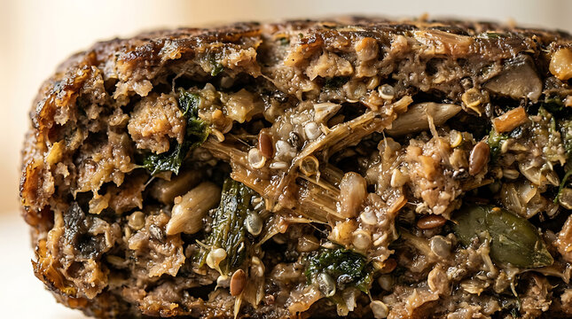 Healthy Multigrain Bread Close-up