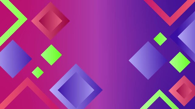 Abstract geometric background with diamond shapes modern pattern suitable for banners and presentations animation