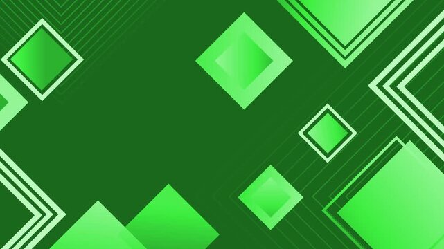 Abstract geometric background diamond shapes and diagonal lines modern tech style animation