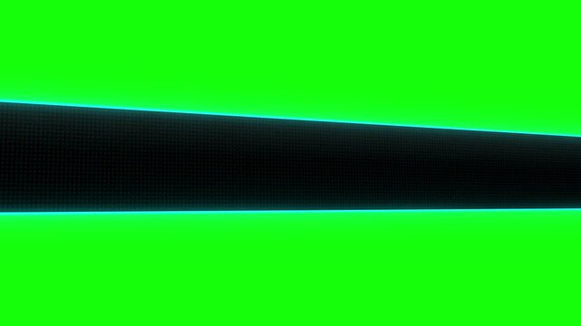 Digital financial security barrier with glowing blue text on green screen