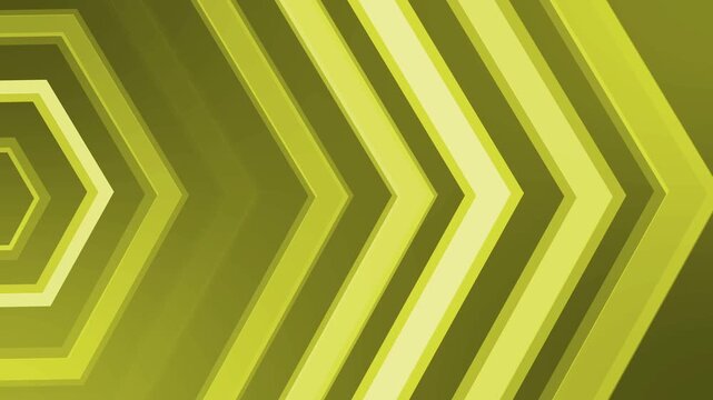 Abstract geometric background with repeating chevron/hexagon shapes forming depth animation