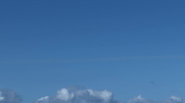 Stunt Plane Flying with Smoke Trail over Gold Coast Australia