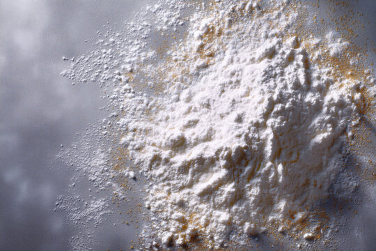 White Flour Powder Texture Baking Ingredient Background