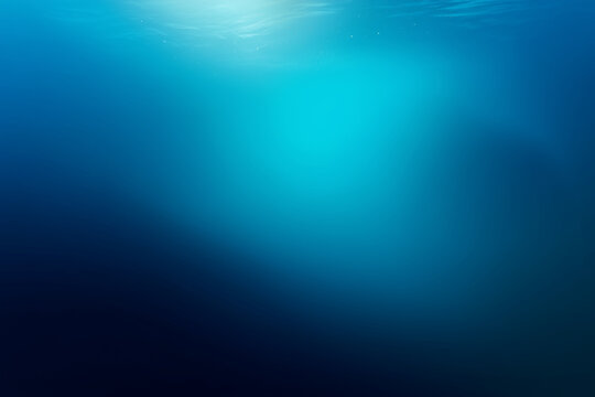 Deep Blue Gradient Texture Underwater Ocean Background