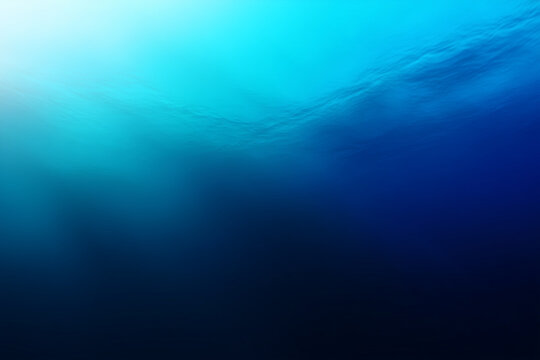 Deep Blue Gradient Texture Underwater Ocean Background