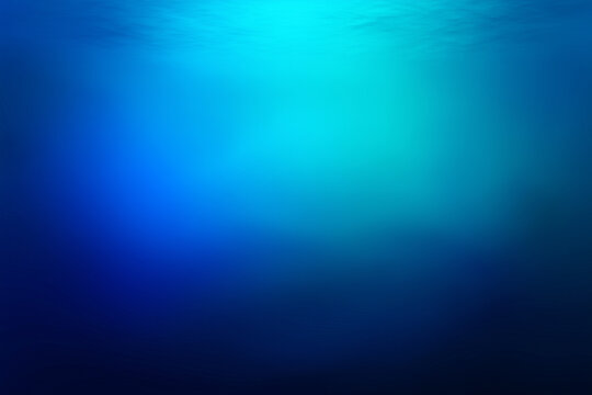 Deep Blue Gradient Texture Underwater Ocean Background