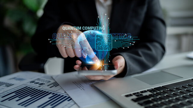 The future of global high-performance computing with quantum technology. This innovation in computing will solve complex problems. Motif