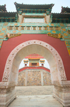 Architecture gate in Xiangshan park