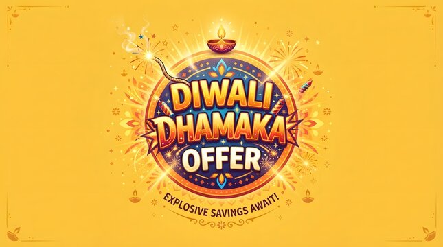 Diwali dhamaka offer explosive savings await festive banner