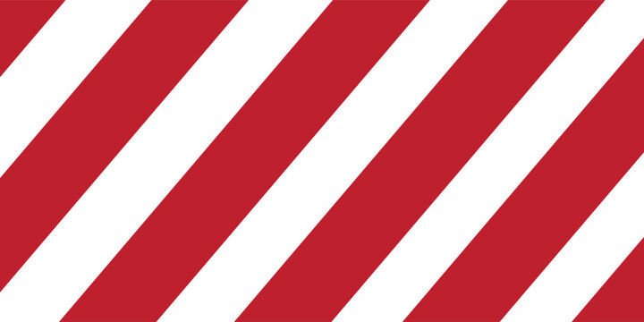 Abstract red and white diagonal stripes pattern for streetwear apparel design