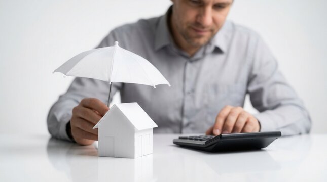 Financial protection for your home and assets using an umbrella to guard against fluctuating rates.