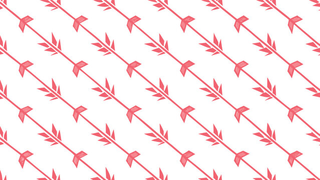Pink diagonal arrow geometric seamless pattern vector background tribal graphic design with diagonal geometric seamless background abstract illustration wallpaper backdrop bohemian decoration