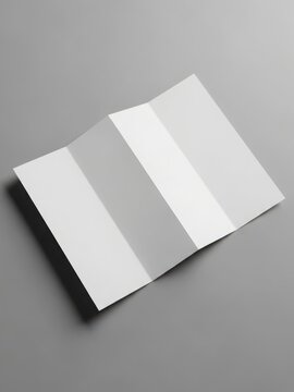 3D geometric cube with gradient shadow on plain background