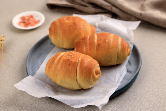 Shio Pan or Sea Salt Butter Bread Korean Rolls