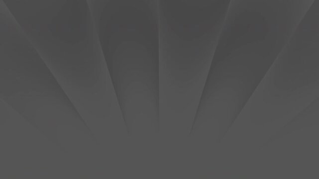 Grey background with radiating stripes and shadows creating a dynamic sunburst effect pattern. Ideal for digital designs and abstract backgrounds.