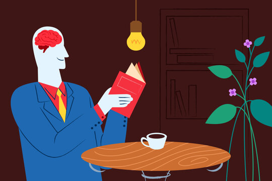 Reading Book As Wellness Activity