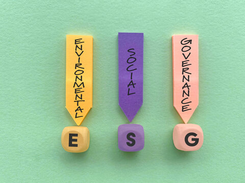 ESG Environmental Social Governance Business Framework for sustainable business strategy and corporate responsibility.