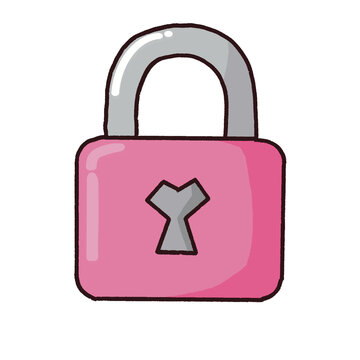 lock icon vector padlock