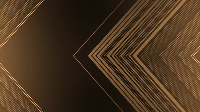 Abstract neon arrow chevron lines on gradient background animation, Arrow line abstract background animated