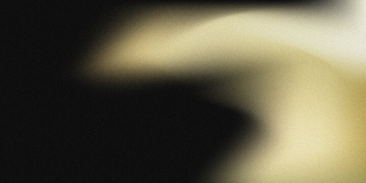 Abstract black and warm golden blurred gradient background with soft glowing light, atmospheric shadows, smooth defocused texture, elegant modern backdrop for banners, presentations, and wallpapers