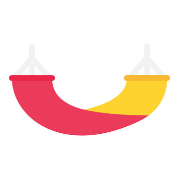 hammock flat icon