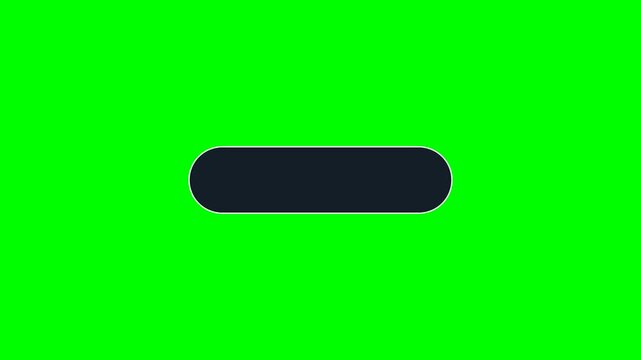 Dark subscribe pill button shape on vibrant green background for digital