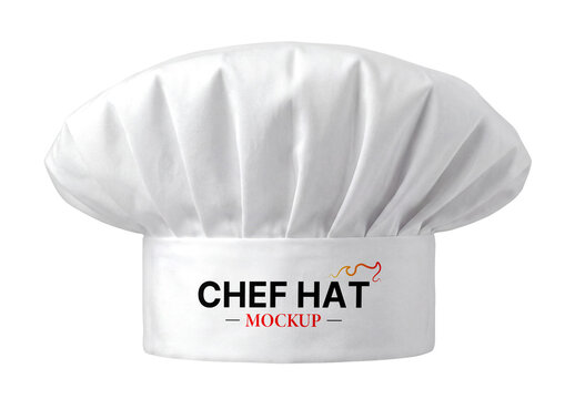 Chef Hat Mockup for Logo Branding
