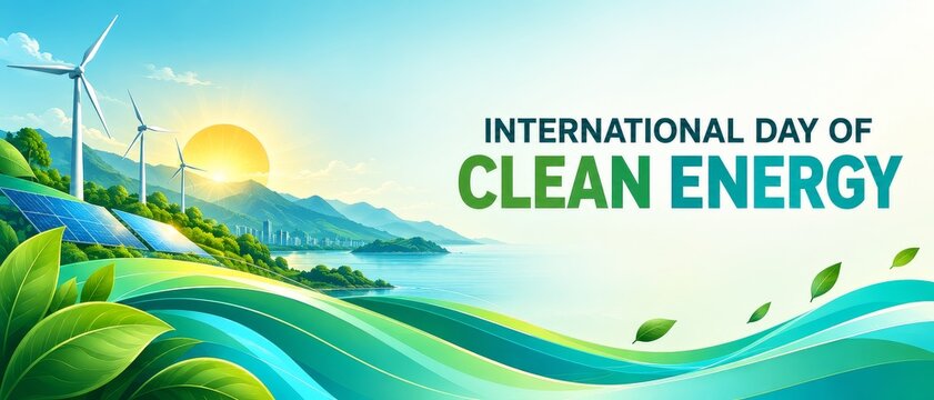 Celebrating the international day of clean energy embracing renewable solutions for a sustainable future
