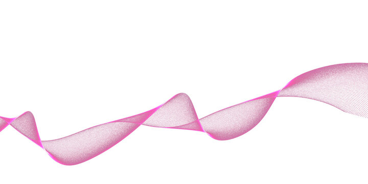 Pink Abstract Wave Line Background Design