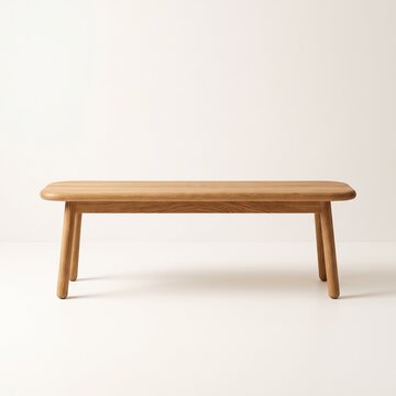 wooden chair on white background