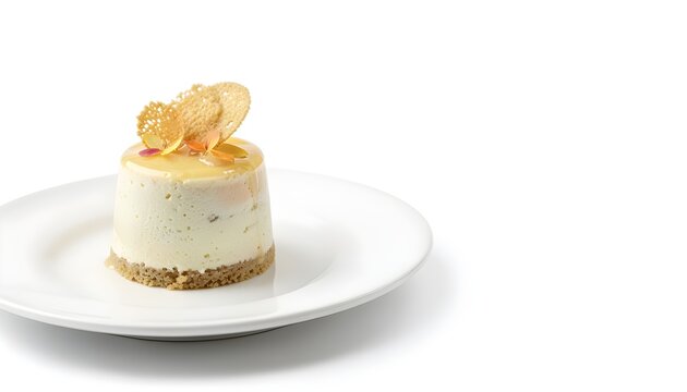 Achacha gourmet quark semifreddo premium commercial food photography