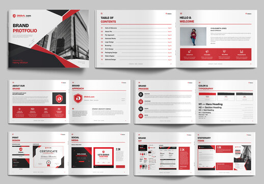 Brand Portfolio Template Design