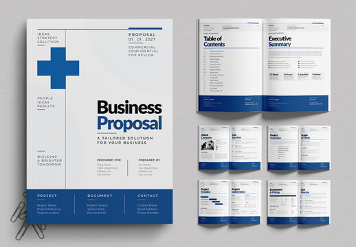 Corporate Project Proposal Design
