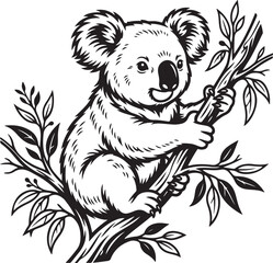 koala bear in the woods © Abdullah Al Mamun