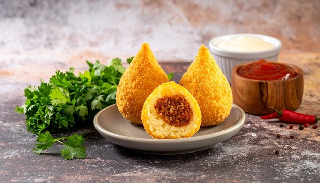 Brazilian street food, Coxinha	
