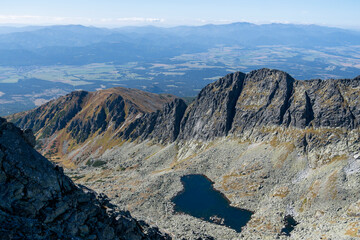 A panorama of mountains and lowlands. © gubernat