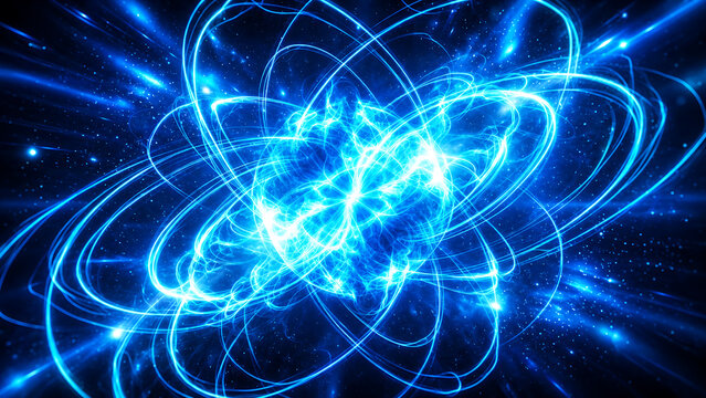High energy subatomic particle motion background