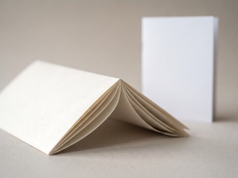 Open and Closed Booklets on Neutral Surface