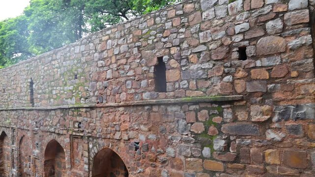 Agrasen Ki Baoli, New Delhi, India. - Agrasen Ki Baoli is a historic stepwell in New Delhi, known for its ancient architecture, stone steps, arches, and peaceful heritage atmosphere.