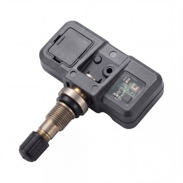 Automotive tire pressure monitoring system sensor for vehicle safety