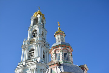 Building with a bell tower and dome under a clear blue sky during daytime © Alexander